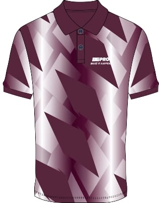 Abstract Polo Neck Design